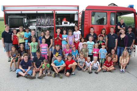 Gruppenbild Ferienprogramm 2013