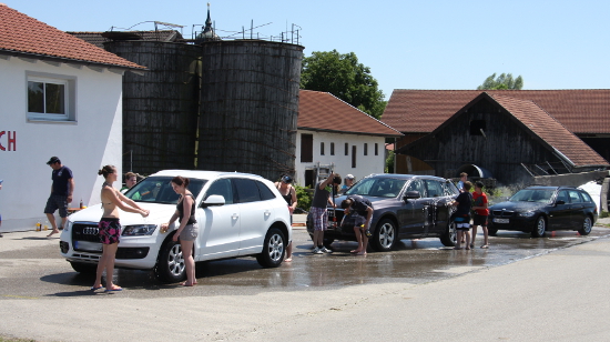 Autowaschaktion 2014