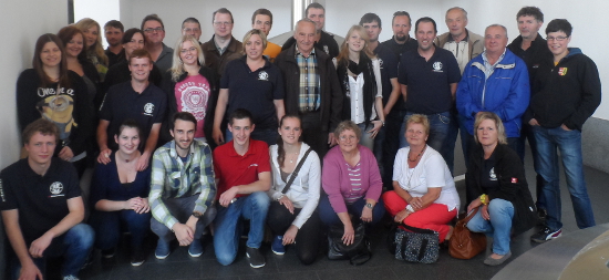 Gruppenfoto Vereinsausflug FF Weidenbach