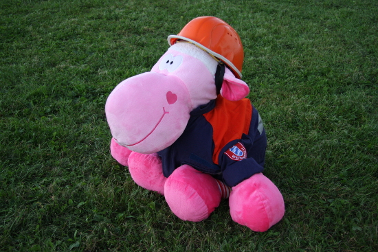 Flori - Maskotchen der Jugendfeuerwehr Weidenbach